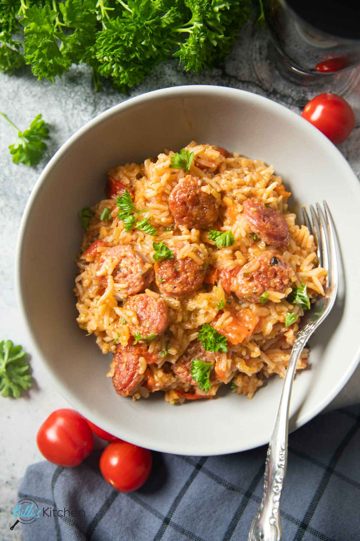 recipe using italian sausage and rice