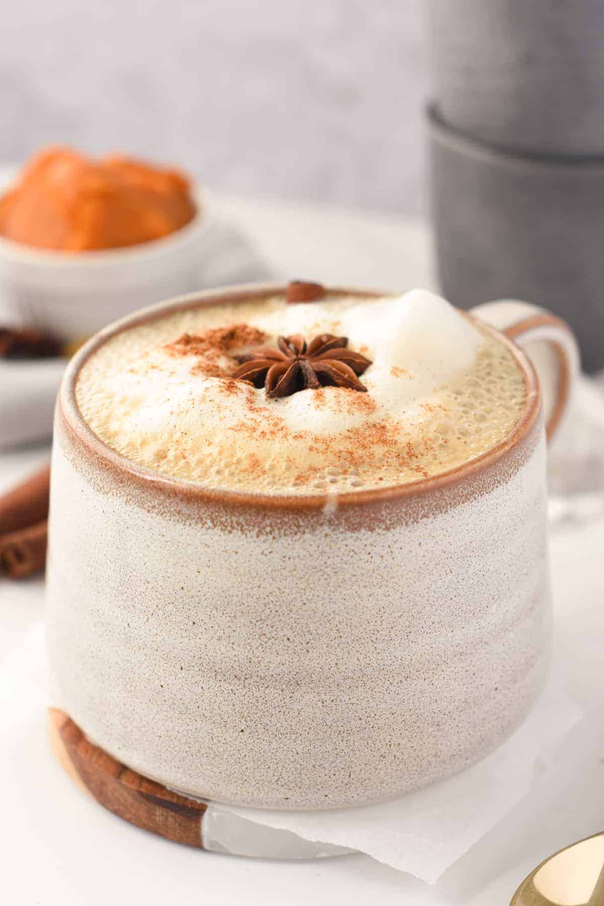 pumpkin spice chai latte recipe