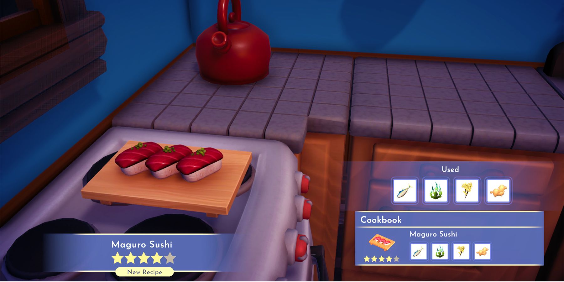 sushi dreamlight valley recipe
