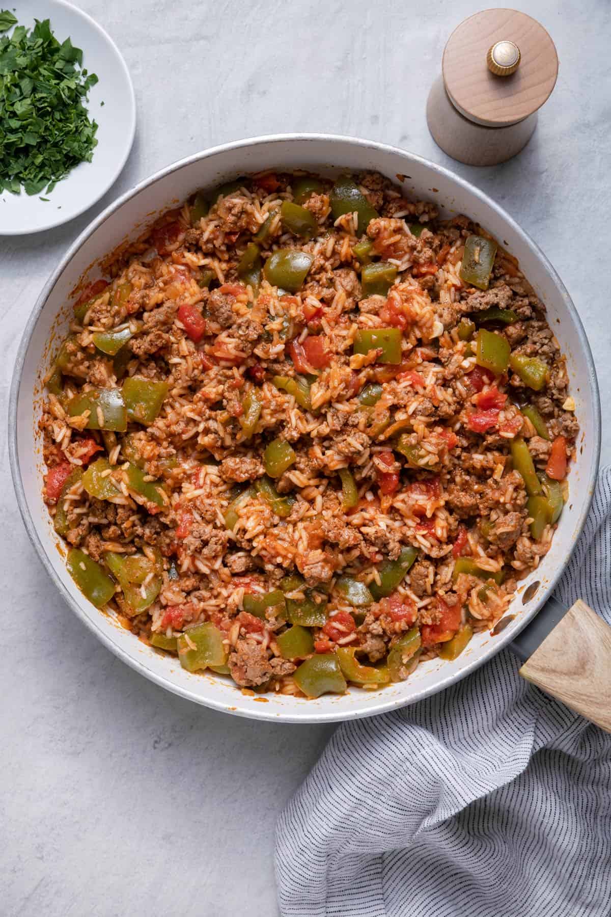 unstuffed pepper recipe
