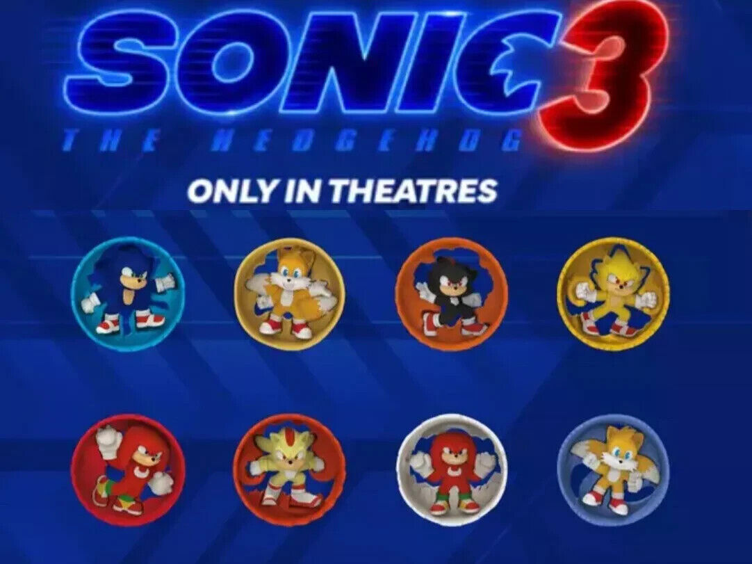 sonic the hedgehog 3 happy meal toys