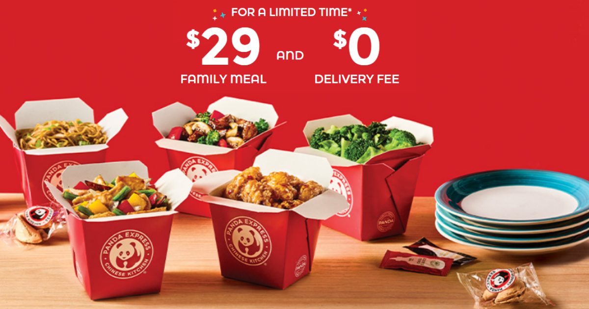 what is a family meal at panda express