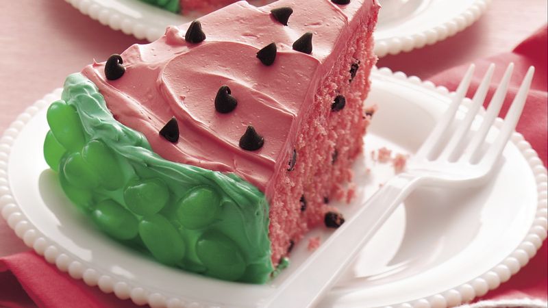 watermelon cake recipe