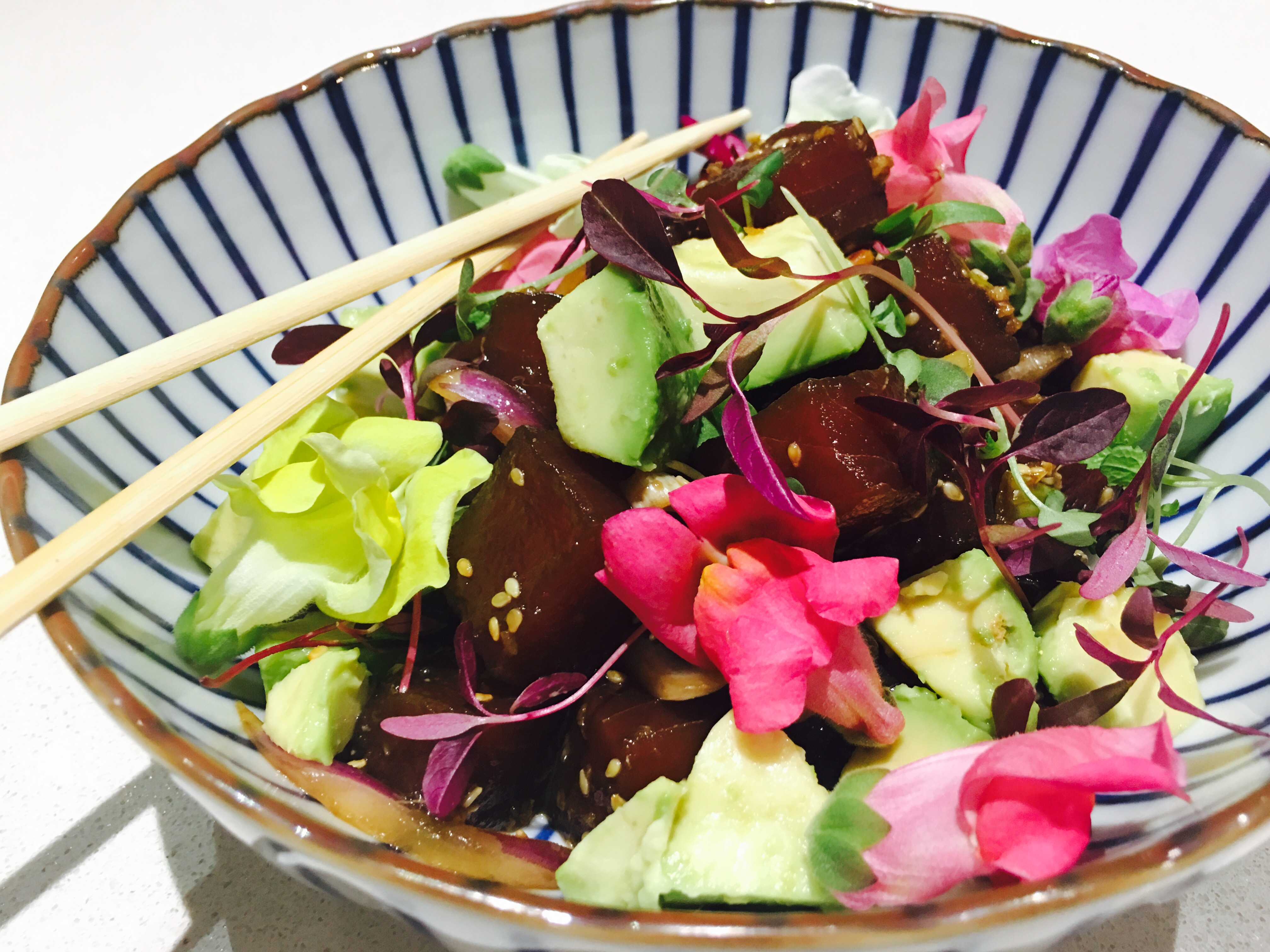 yellowfin poke recipe