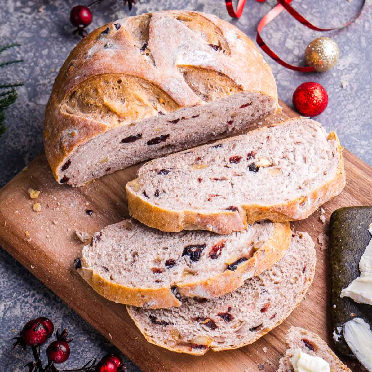 costco cranberry walnut bread recipe
