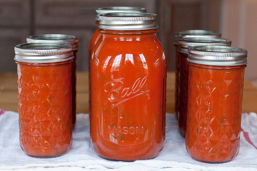 recipe canning marinara sauce