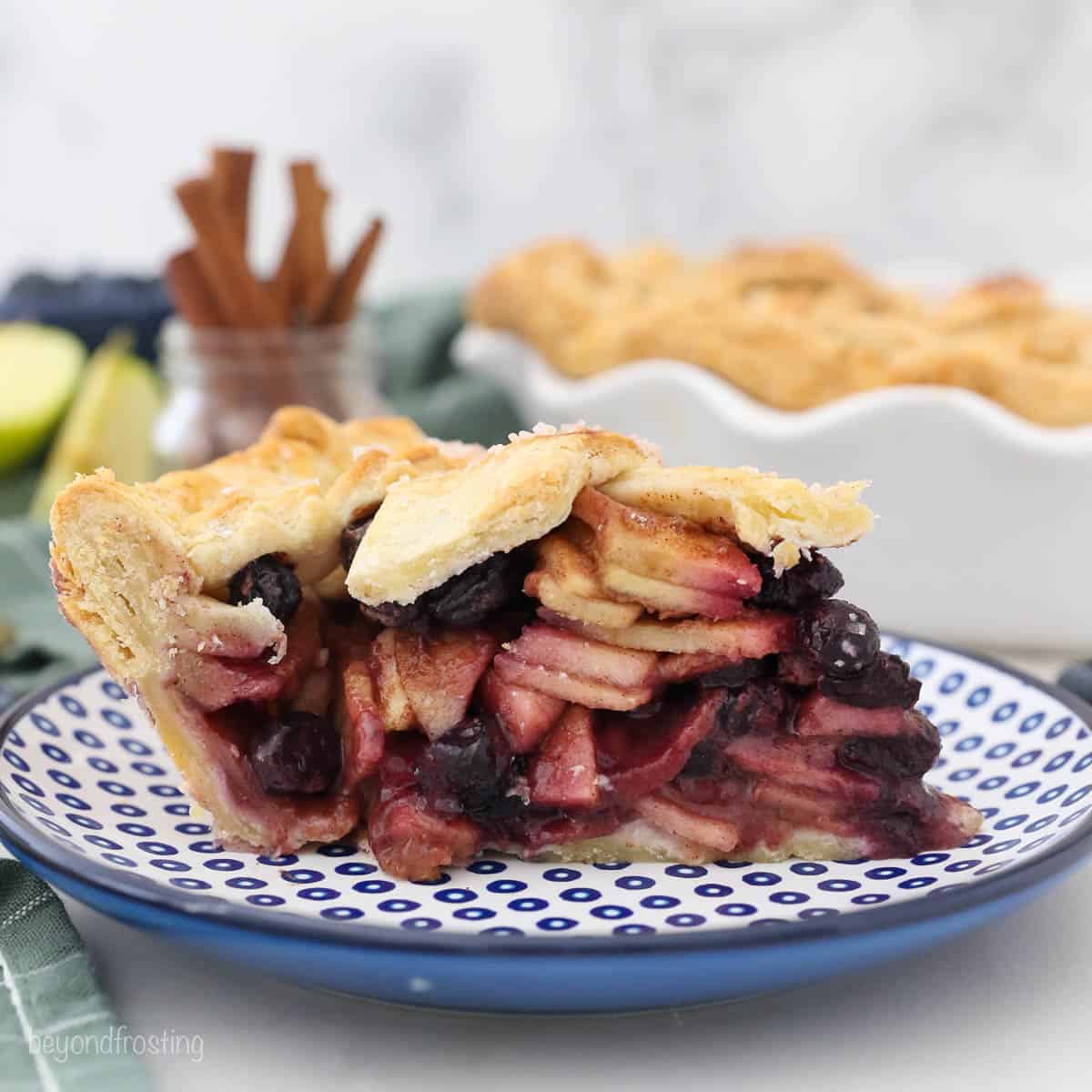 apple blueberry pie recipe