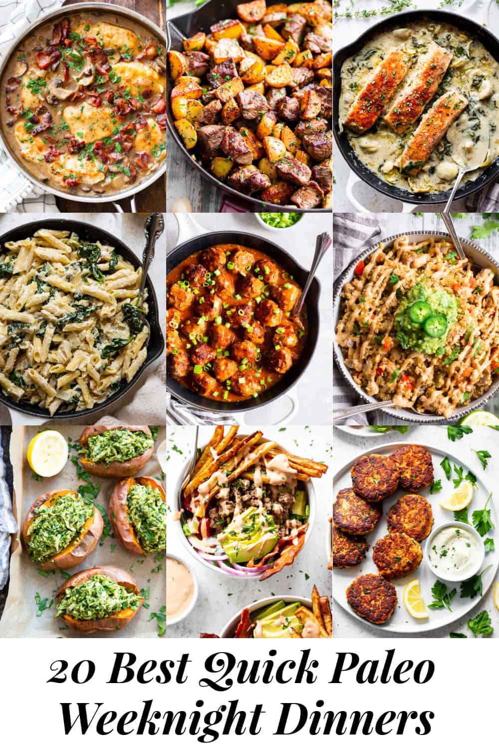 simple paleo dinner recipes