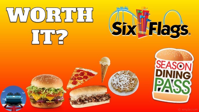 six flags meal plan
