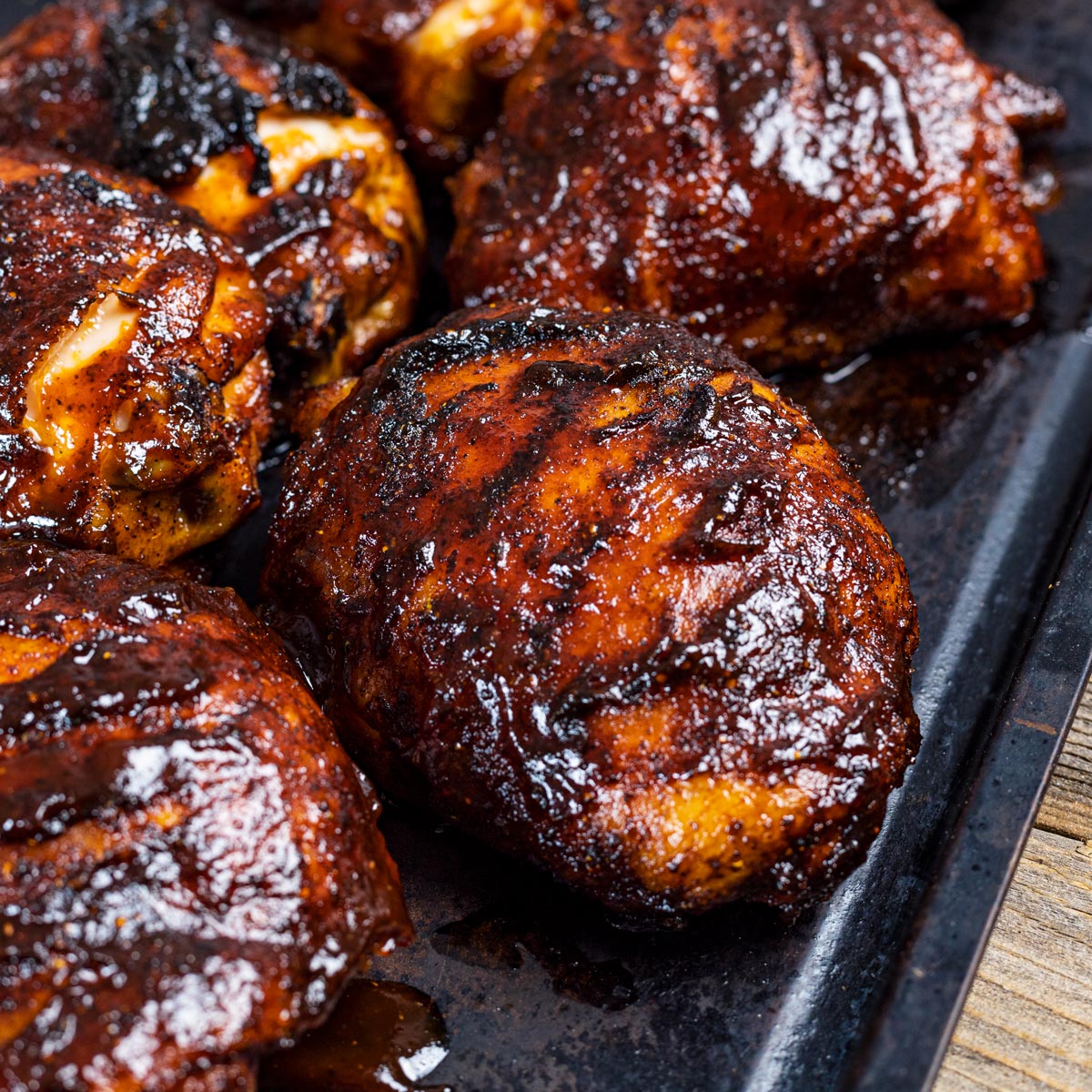 smoked chicken thigh recipe