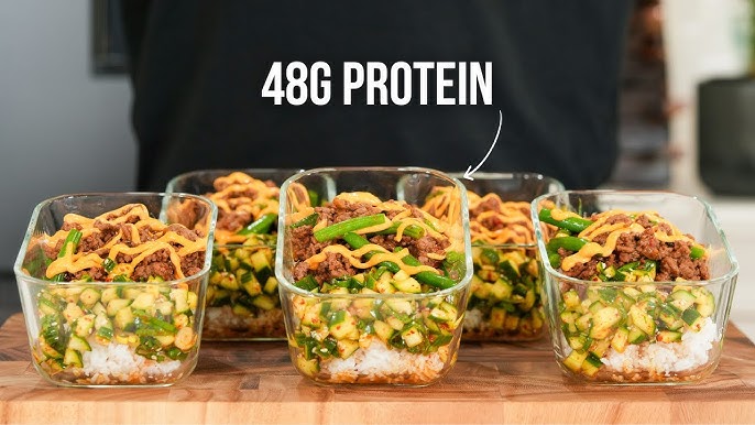 beef meal prep high protein