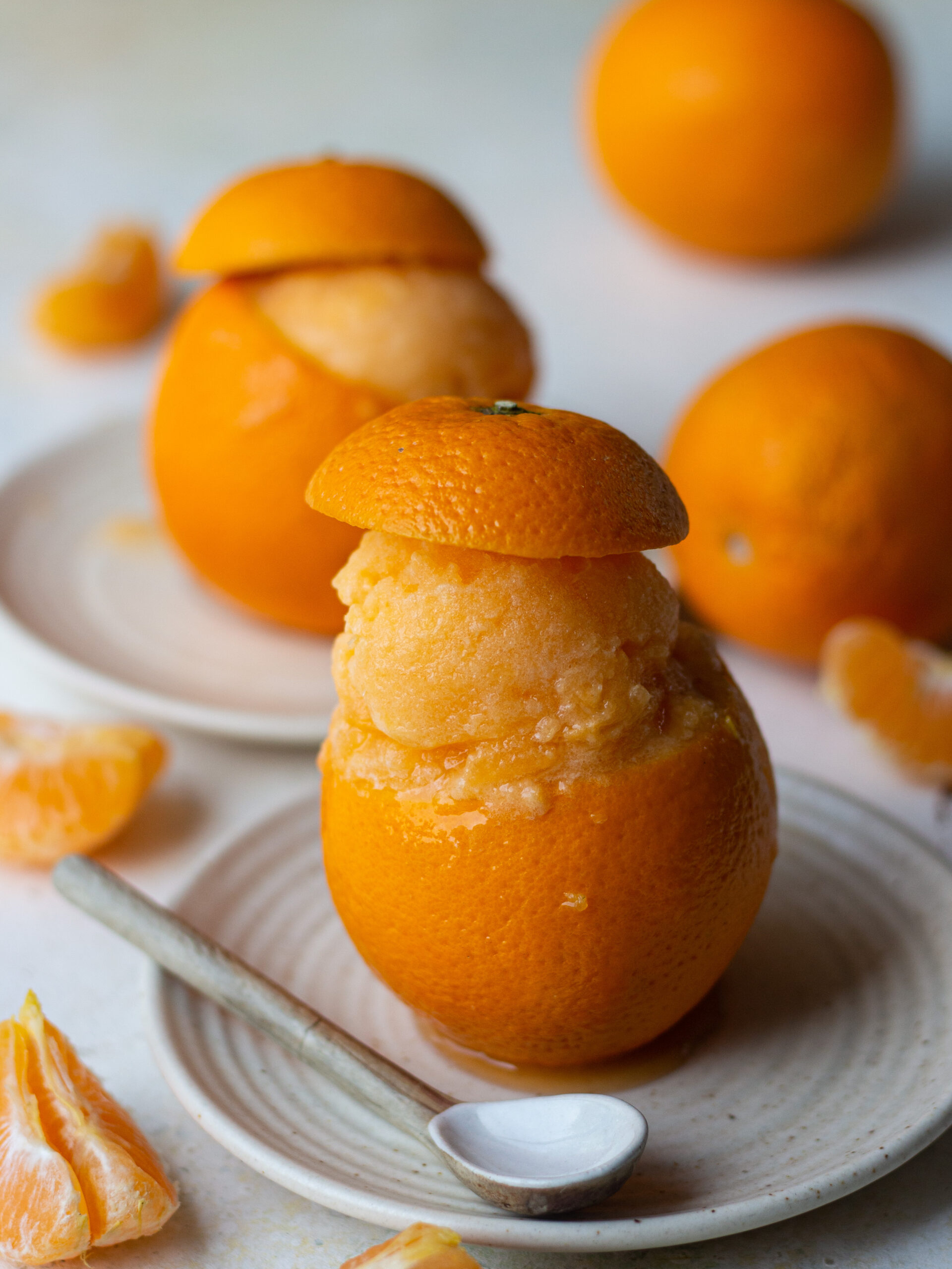 orange sorbet recipe