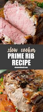 standing rib roast crock pot recipe