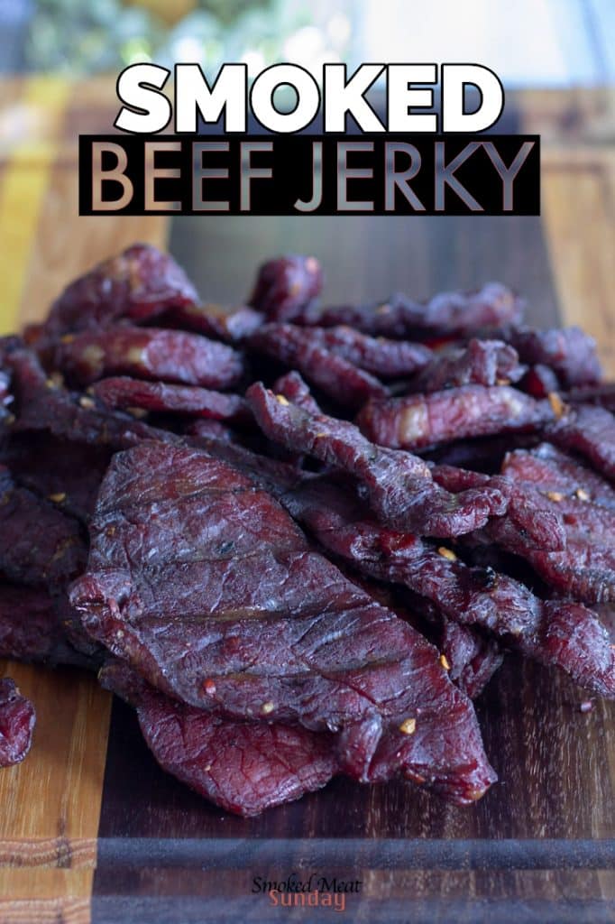 beef jerky smoker recipe