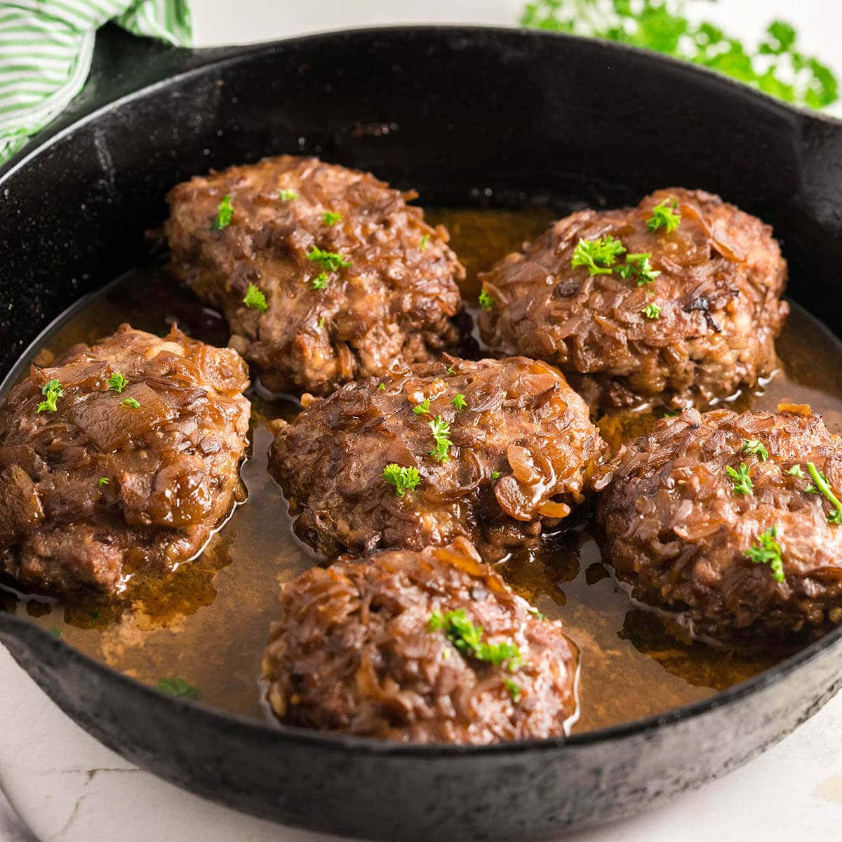 salisbury steak recipe french onion soup mix