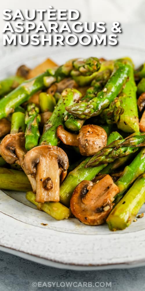 recipes using asparagus and mushrooms