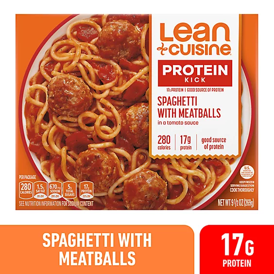 lean cuisine meals protein
