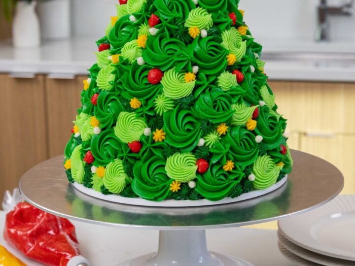 christmas tree cake recipe