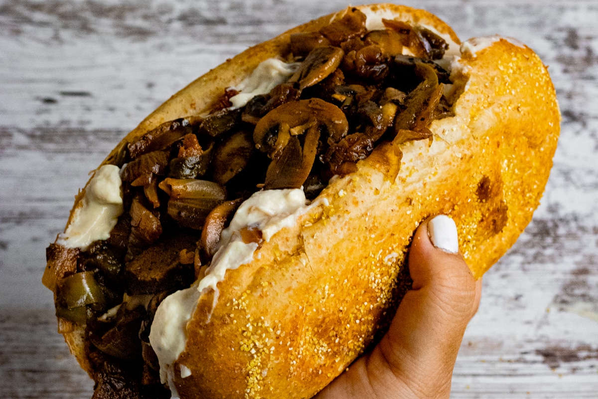 vegan philly cheesesteak recipe