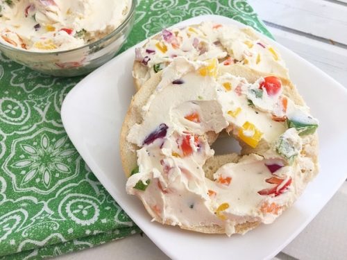 vegetable cream cheese recipe