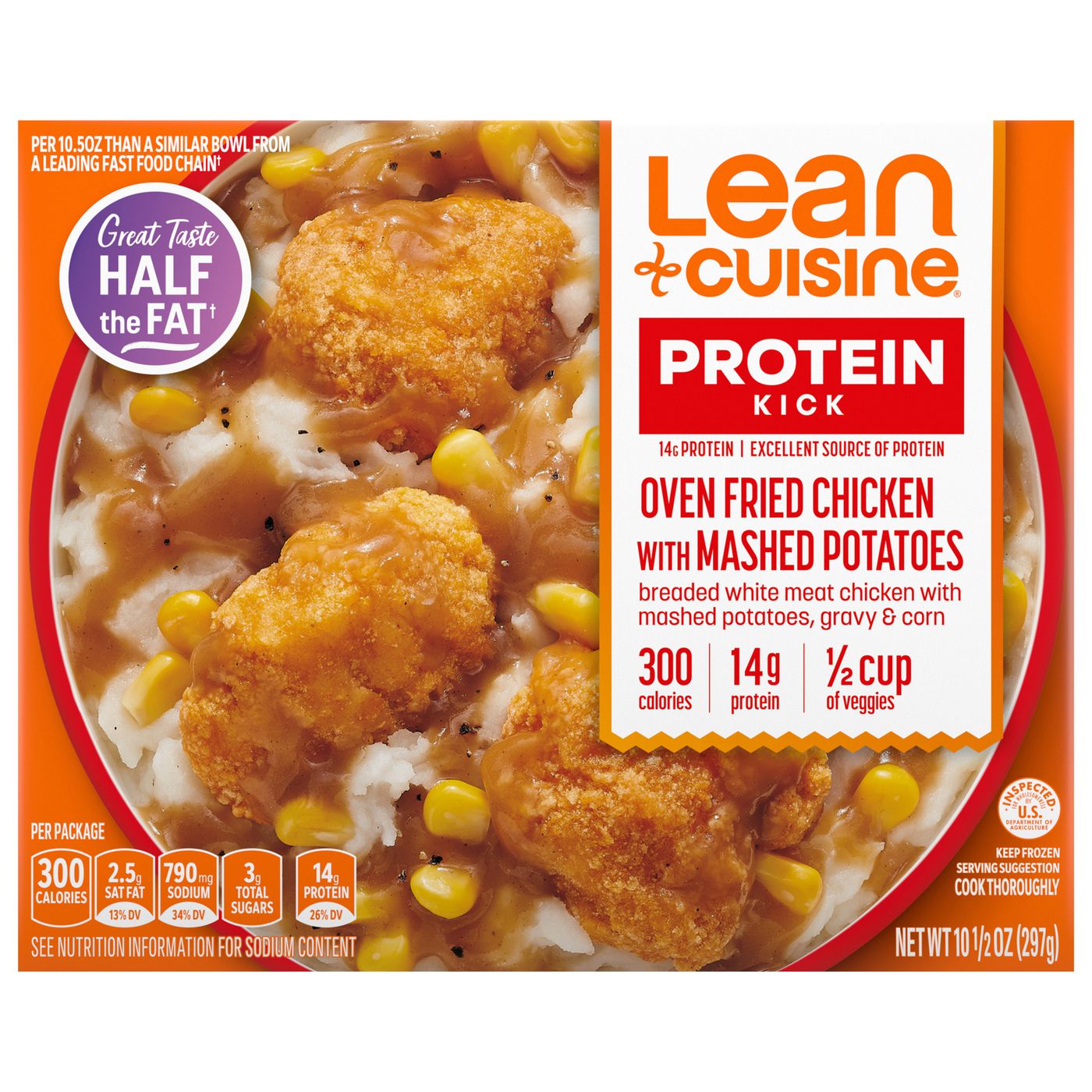 lean cuisine meals protein