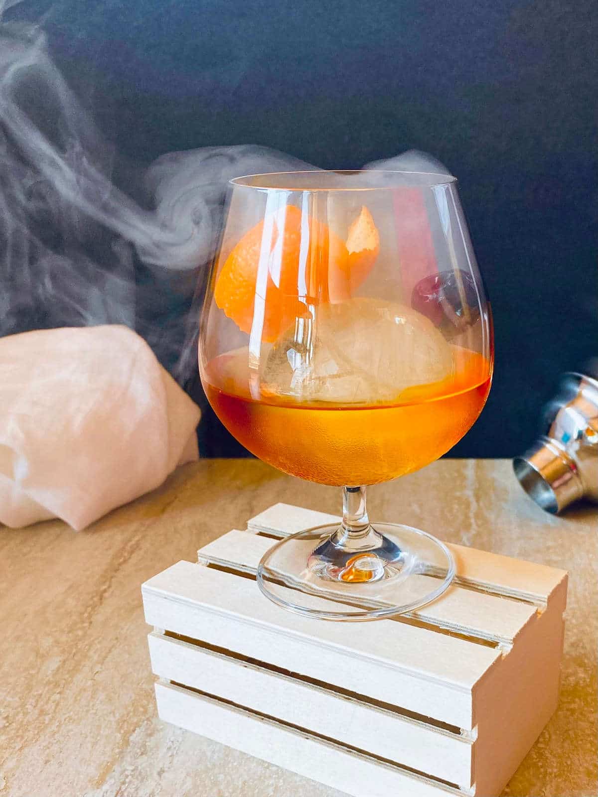 smokey old fashioned recipe