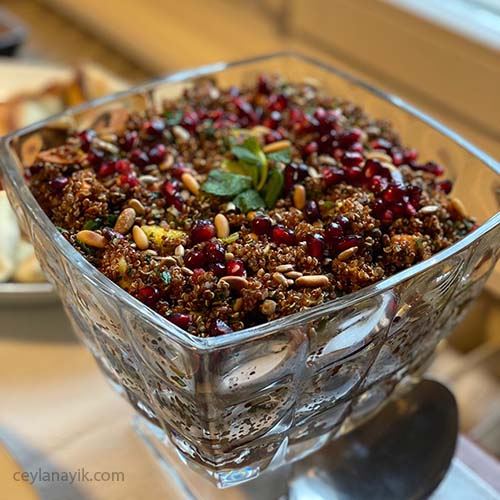 red quinoa recipe