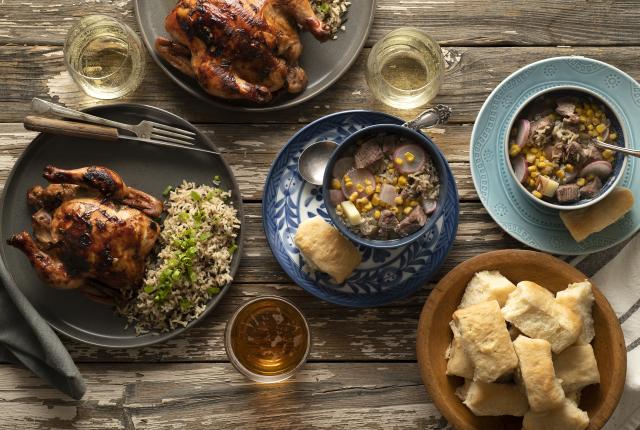 mexican thanksgiving meal