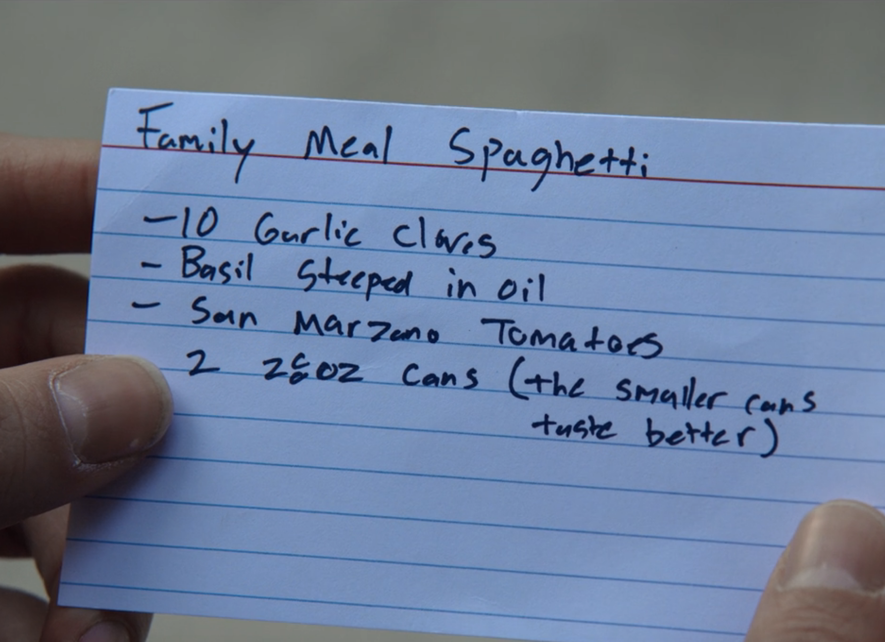 the bear family meal