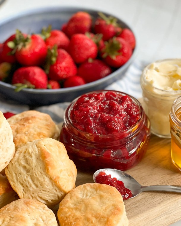 strawberry preserves recipe low sugar