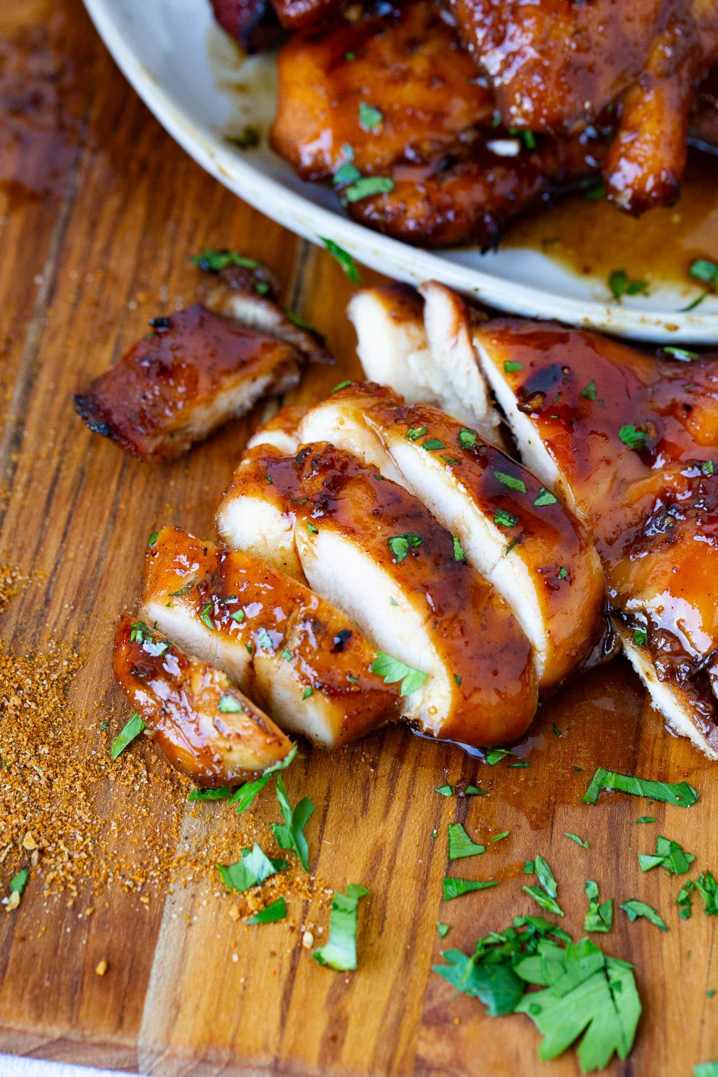 smoked chicken thigh recipe