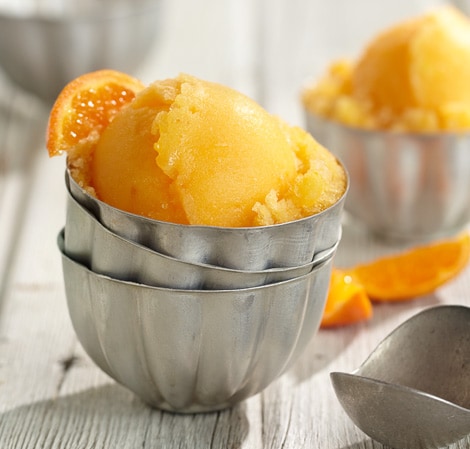 orange sorbet recipe
