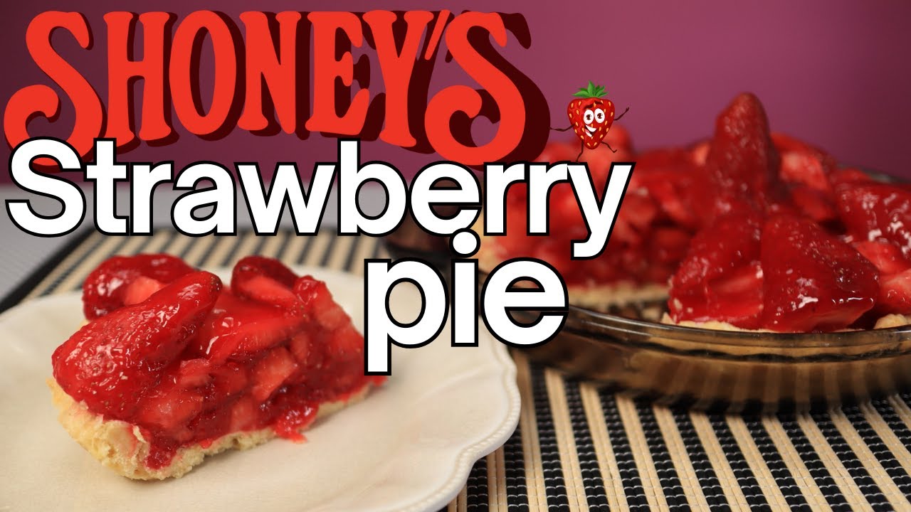 shoney strawberry pie recipe