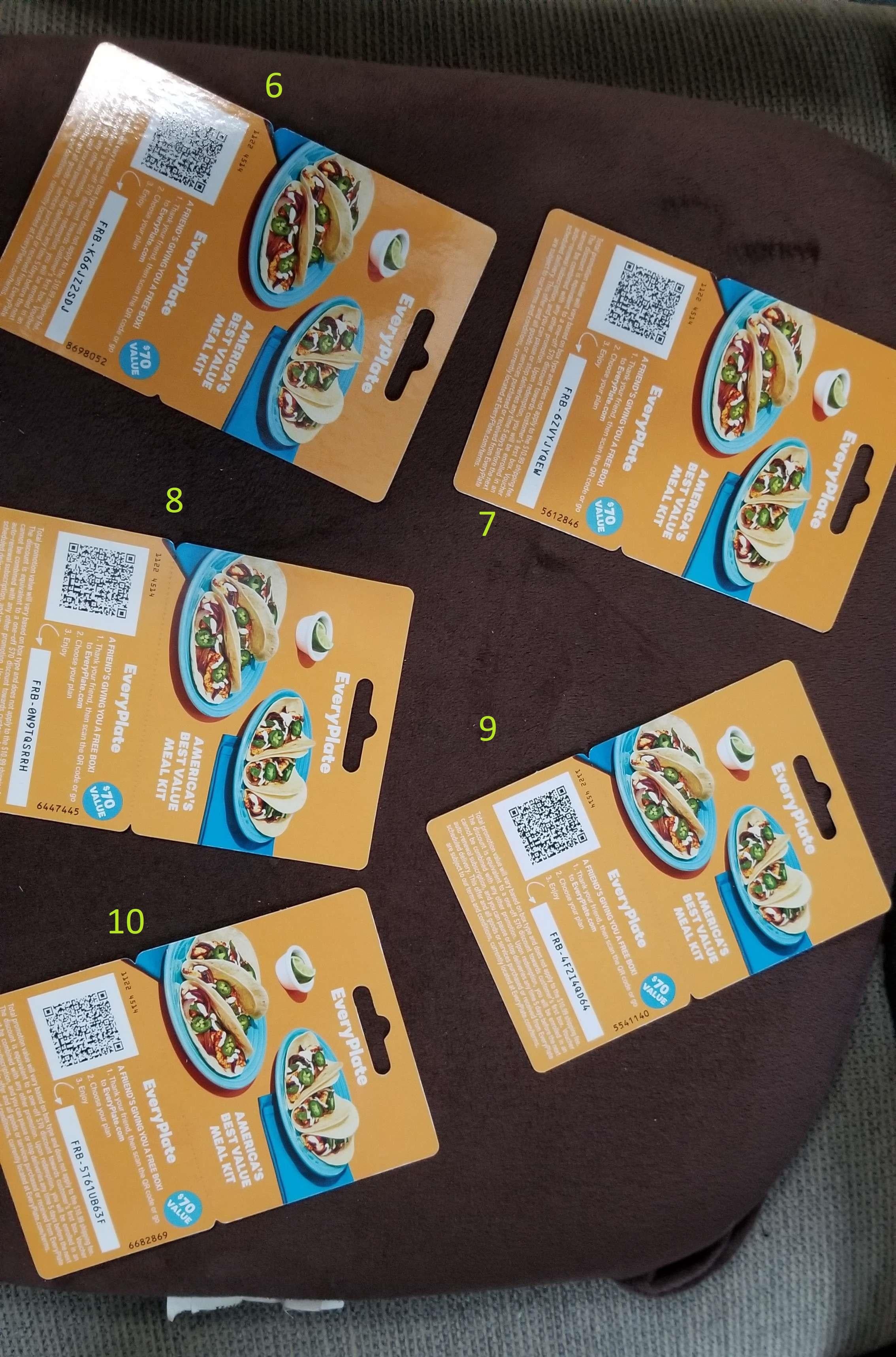 free meal kit