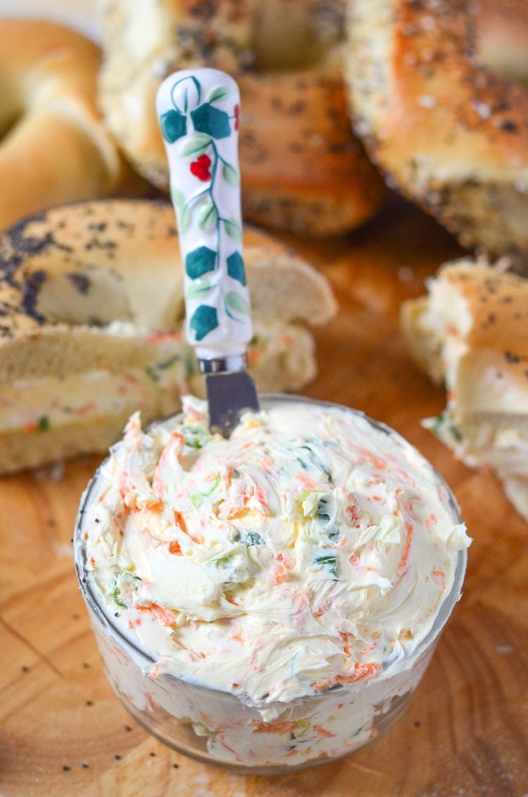 vegetable cream cheese recipe