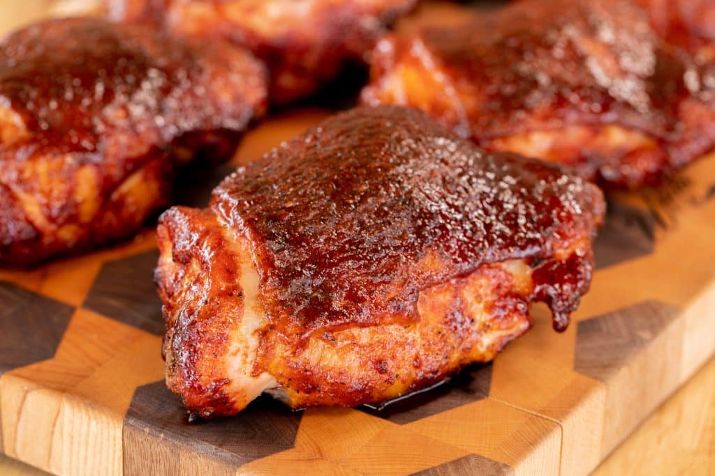 smoked chicken thigh recipe