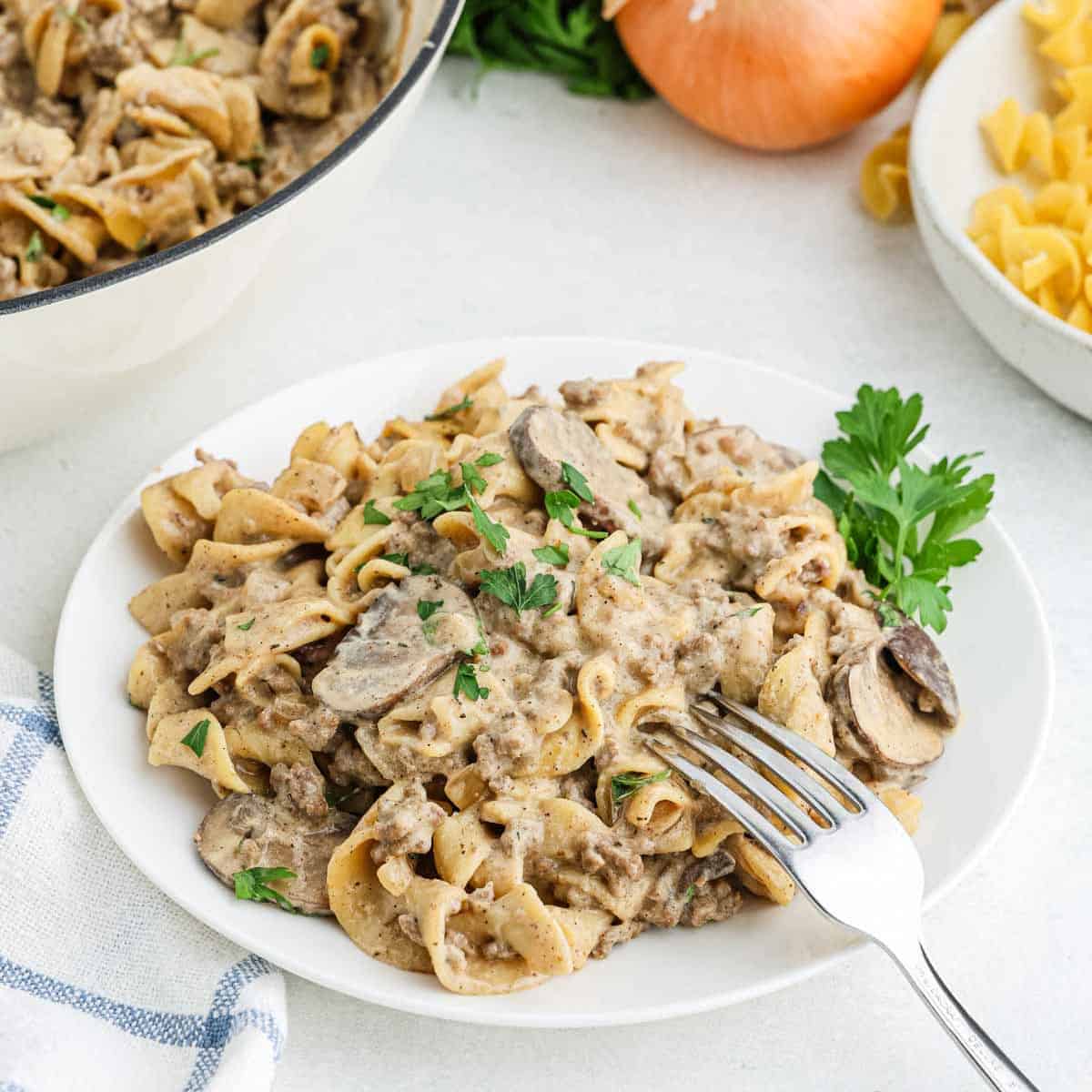 recipe for hamburger helper stroganoff
