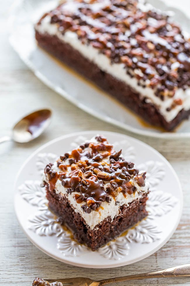 turtle cake recipe with cake mix