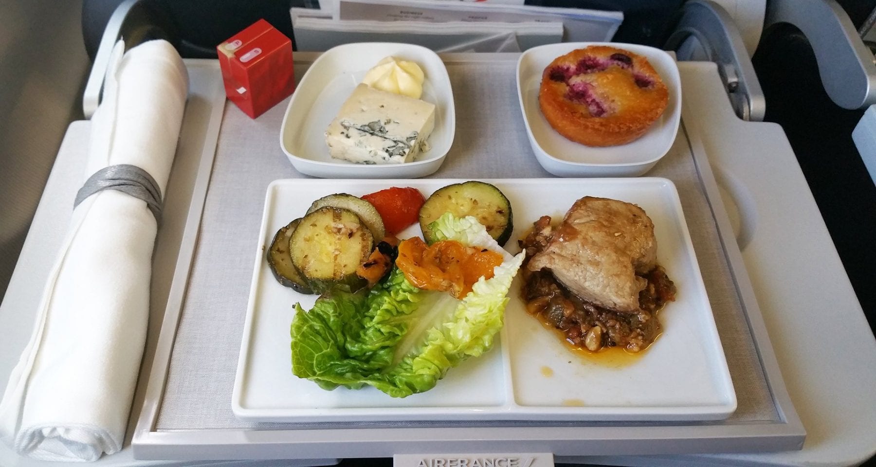 air france meal selection