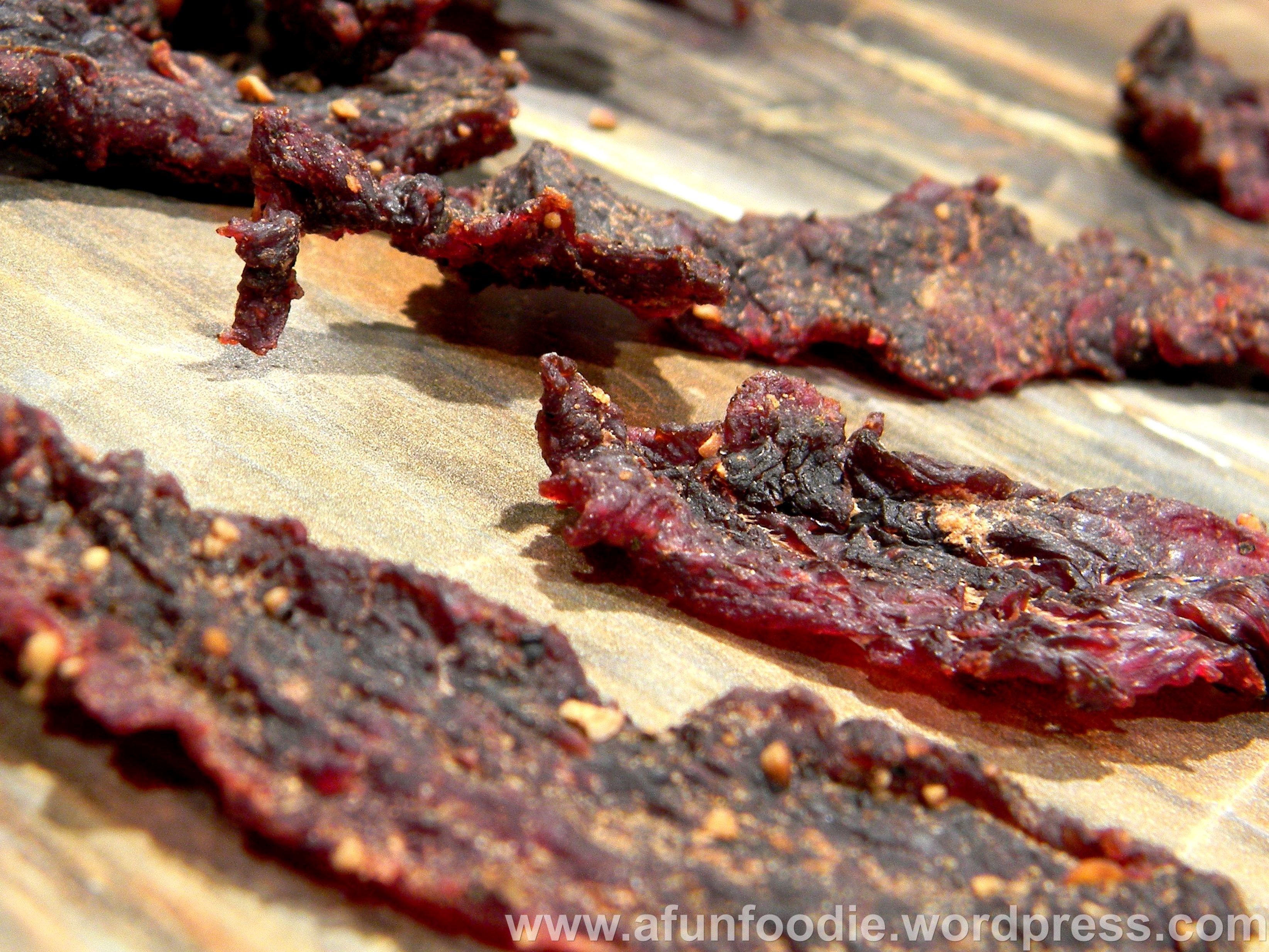 sweet and spicy deer jerky recipe