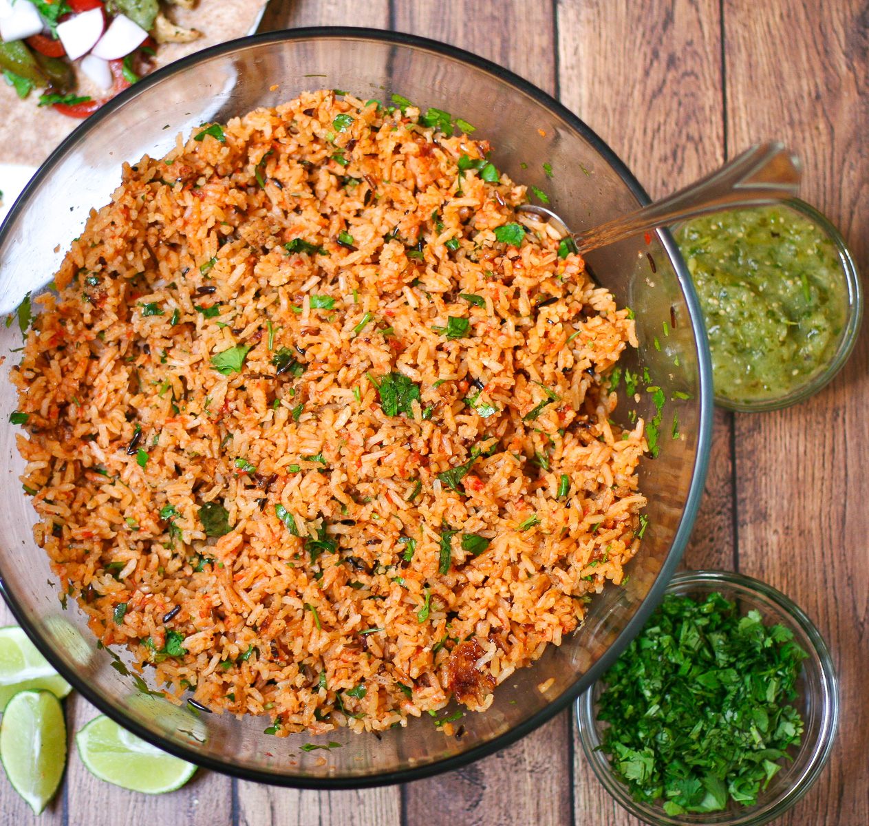 spanish rice cooked in a rice cooker recipe