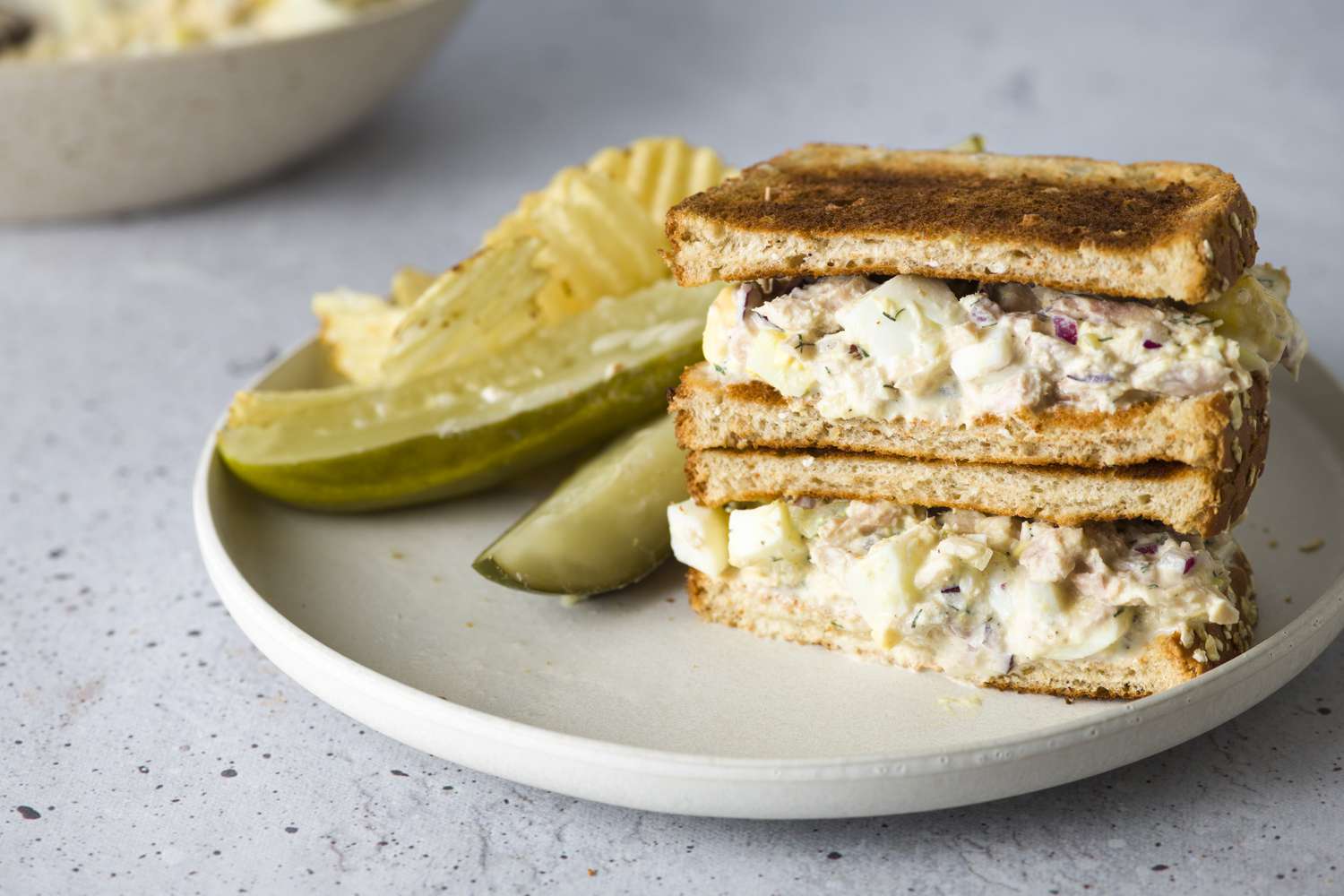 tuna salad recipe with egg and relish