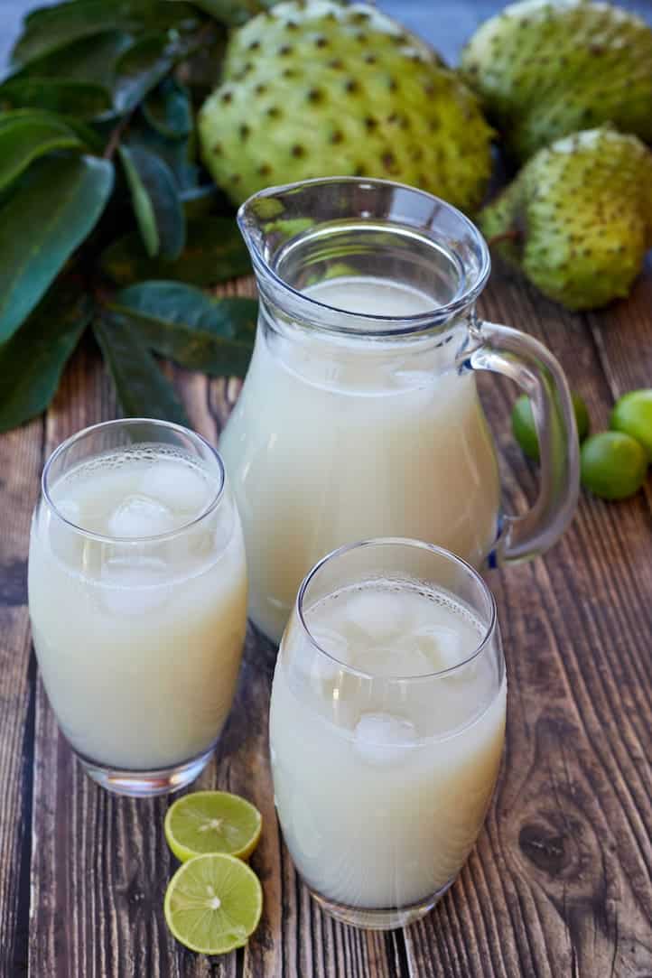 soursop juice recipe