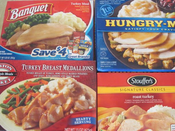 thanksgiving frozen meal