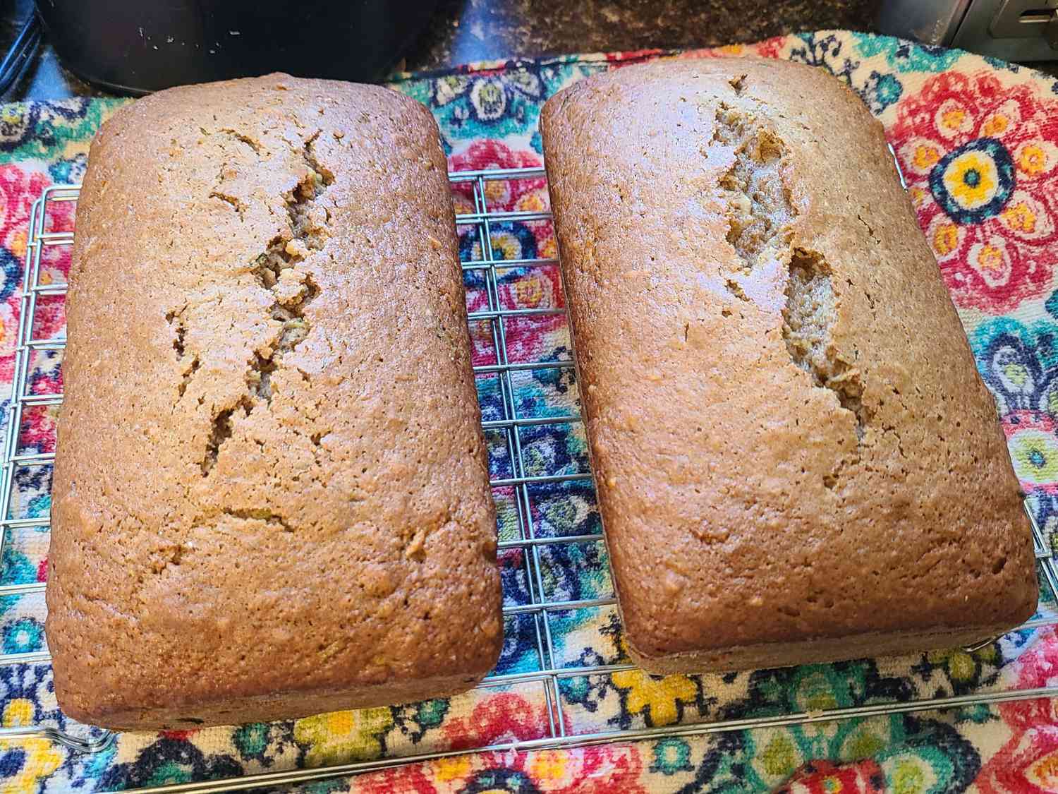 zucchini bread recipe made with applesauce