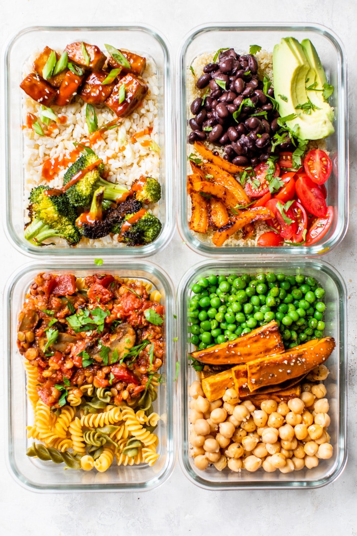 vegetarian weekly meal prep