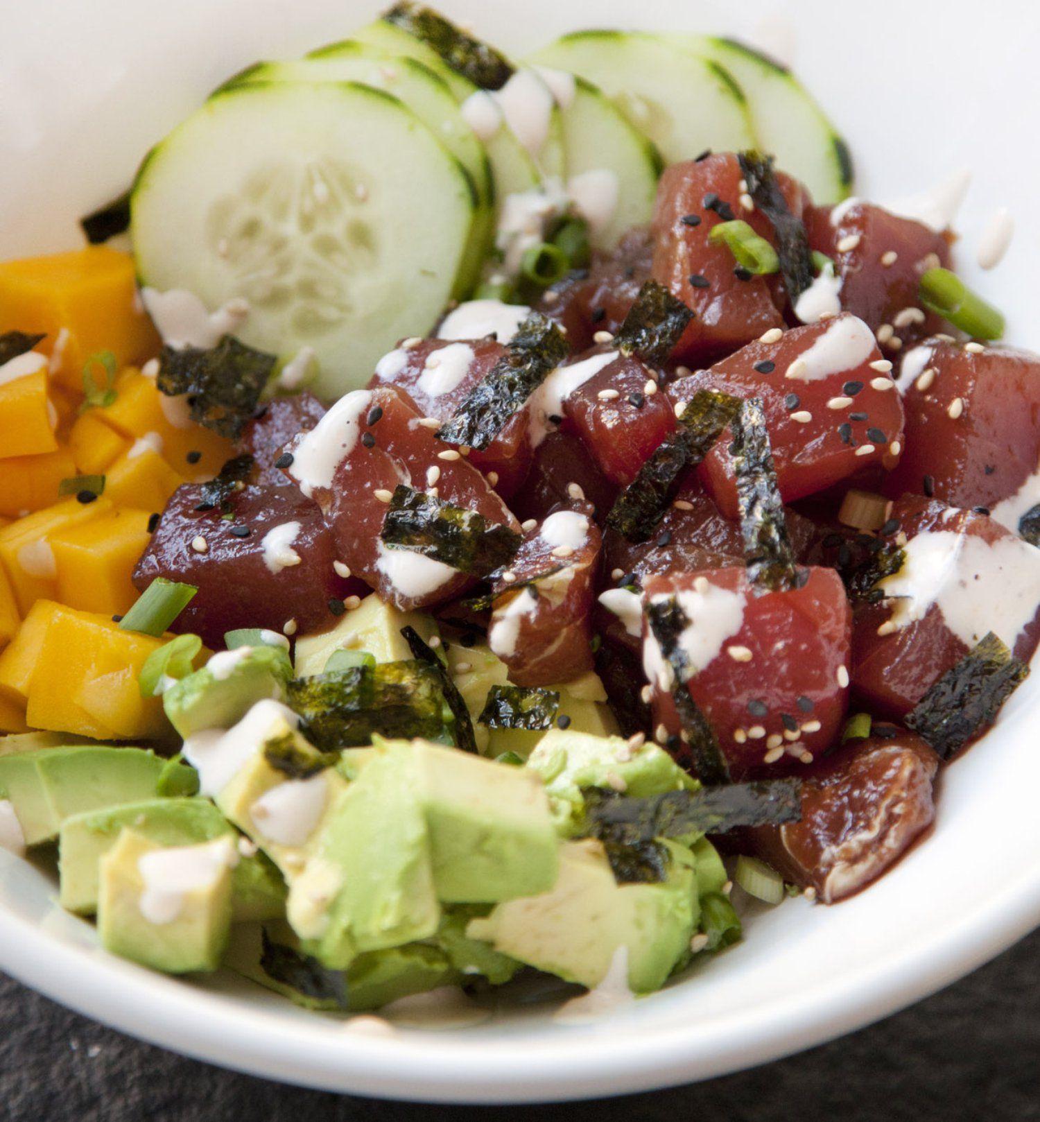 yellowfin poke recipe