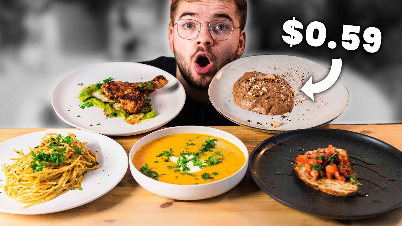 what is in a five course meal
