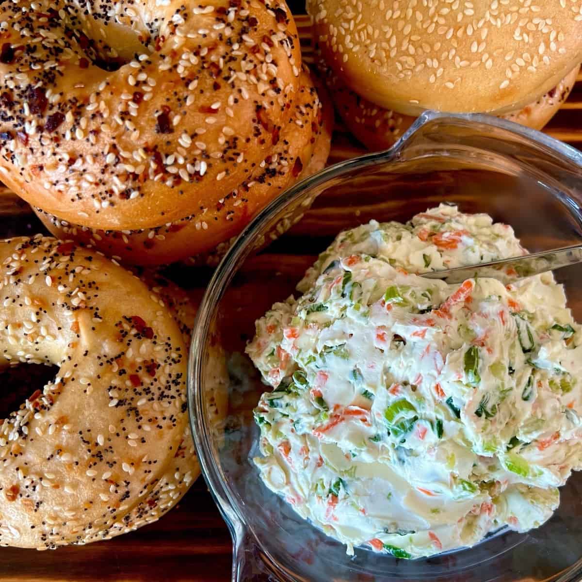 vegetable cream cheese recipe
