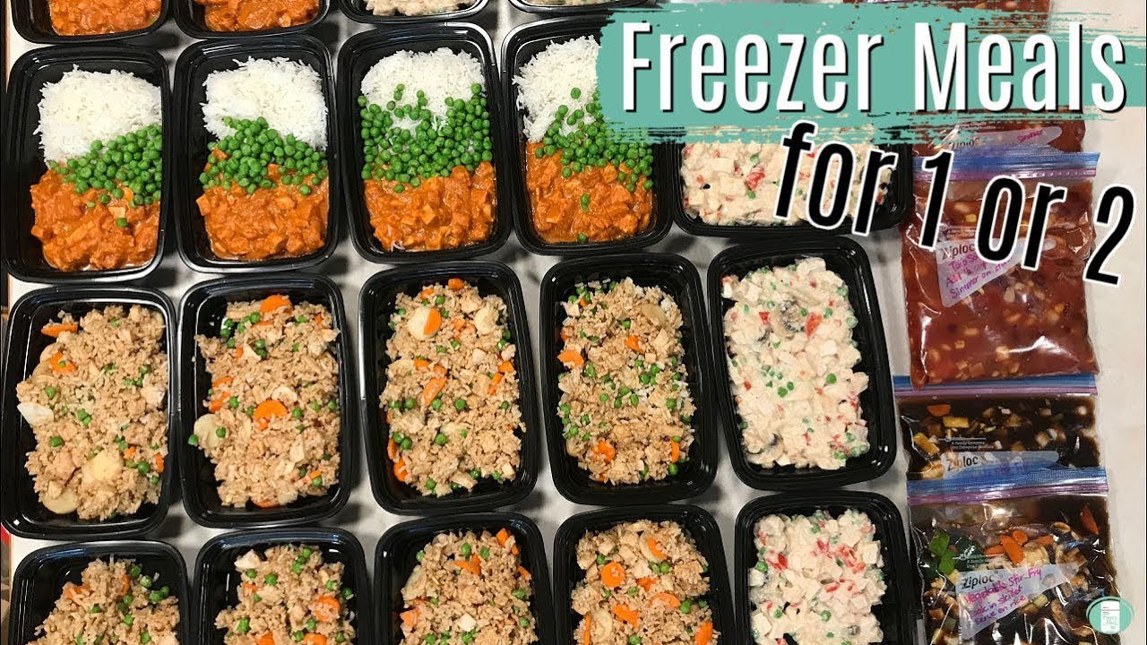 single meals to freeze